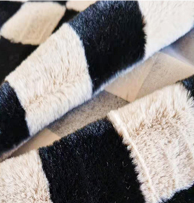 Φιλικές 58 ίντσες Eco 350GSM υφάσματος γουνών Faux πολυεστέρα βάρους συνήθειας