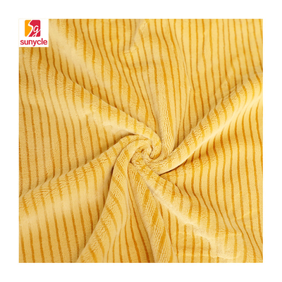 Σαφή υλικά 280gsm φανέλας 150D 288F πιτζάματα υφάσματος