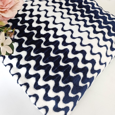 Κατιονικό Jacquard ύφασμα 260gsm δεράτων φανέλας για το θερμό γενικό εγχώριο υφαντικό ένδυμα