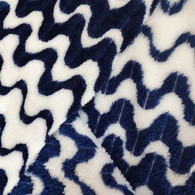 Κατιονικό Jacquard ύφασμα 260gsm δεράτων φανέλας για το θερμό γενικό εγχώριο υφαντικό ένδυμα