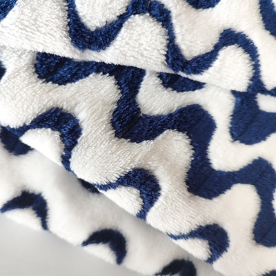 Κατιονικό Jacquard ύφασμα 260gsm δεράτων φανέλας για το θερμό γενικό εγχώριο υφαντικό ένδυμα
