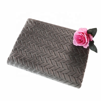 Jacquard 250gsm μαλακό ύφασμα 150D φανέλας για το θερμό κάλυμμα