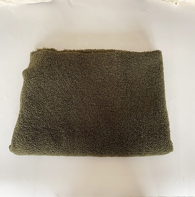 ύφασμα 288F 150D 350gsm Teddy Sherpa για τον τάπητα ταπετσαριών χειμερινών ενδυμάτων
