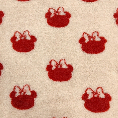 100% βαμμένο νήμα Jacquard 650gsm 288F υφάσματος Sherpa πολυεστέρα