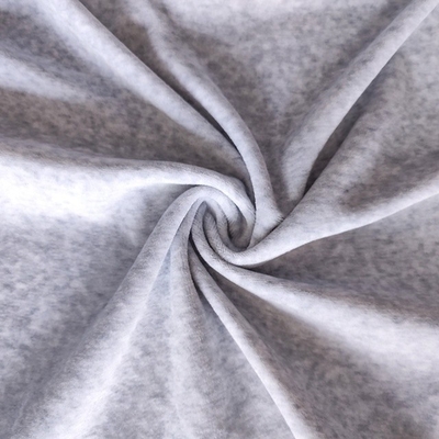240gsm Velour ύφασμα CVC80 CVC20 σαφές 32S 100D βελούδου